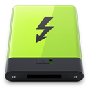 Green Thunderbolt icon